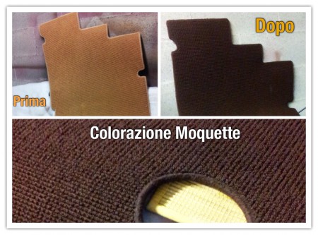 Possibilità di cambio colore moquette 